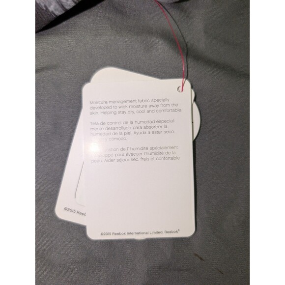 2 Reebok Gravity Sports Bras XXXL Padded Medium Support Black & Windsor Wine NWT - Picture 10 of 10